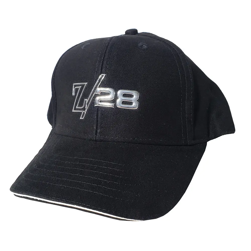 Camaro Z/28 Liquid Metal Hat : Black 1