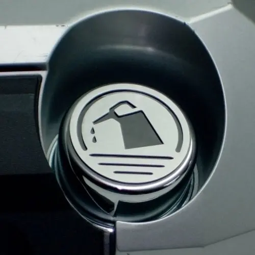 2010-2013 Camaro Oil Cap Cover Executive Series - Polished Stainless Steel 1