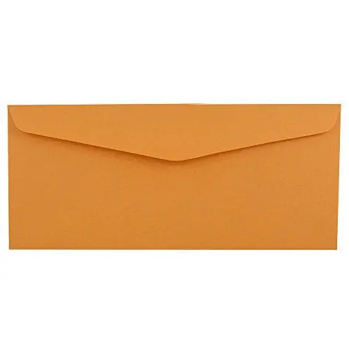 Jam Paper #12 Manila Envelopes - 4 3/4 X 11 - Brown Kraft Manila - 50/Pack 1