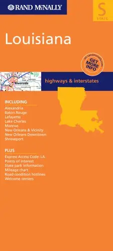 Rand Mcnally Louisiana: Highways & Interstates Rand Mcnally 1