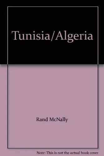 Rand Mcnally Hallwag Tunisia / Algeria International Map Rand Mcnally And Company 1