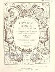 Physical World Encompassed. A Catalogue Of 250 Old And Rare Books.|The [Paperback] None Stated 1