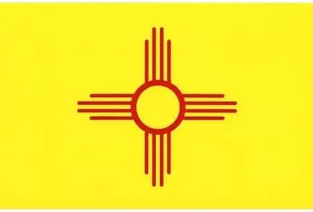New Mexico Flag Decal For Auto, Truck, Or Boat 1