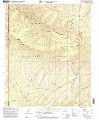 Baldy Bill Point, Arizona 1997 (7.5'×7.5' Topographic Quadrangle) 1