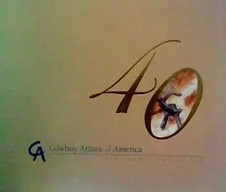 Cowboy Artists Of America 40Th Annual Exhibition [Paperback] Phoenix Art Museum 1