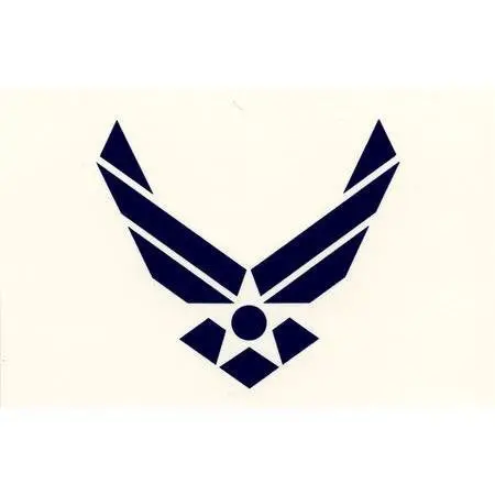 Air Force Logo Flag Decal For Auto, Truck Or Boat 1