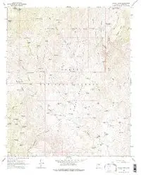 Bloody Basin, Arizona 1967 (7.5'×7.5' Topographic Quadrangle) [Map] United States Geological Survey 1
