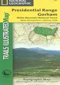 Trails Illustrated Presidential Range Gorham Topographic: White Mountain National Forest New Hampshire/Maine, Usa [Map] 1