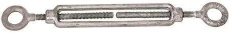 1/2 Thds., 12" Take Up, 19 1/2 Closed Length, Turnbuckle, Jaw And Jaw (1 Each) 1