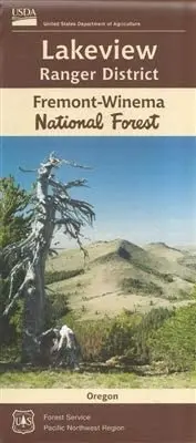 Fremont-Winema National Forest (Lakeview Ranger District) Map 1