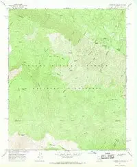Cypress Butte, Arizona 1967 (7.5'×7.5' Topographic Quadrangle) [Map] United States Geological Survey 1