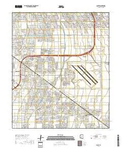 Higley, Arizona 2018 (Us Topo 7.5'×7.5' Topographic Quadrangle) [Map] United States Geological Survey 1