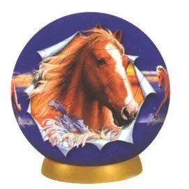 Unicorn Horse Boy Puzzle Ball (60 Piece), One Color 1