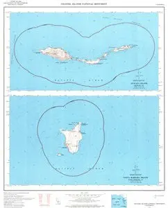 Channel Islands National Monument, California With Contours [Map] United States Department Of The Interior Geological Survey 1