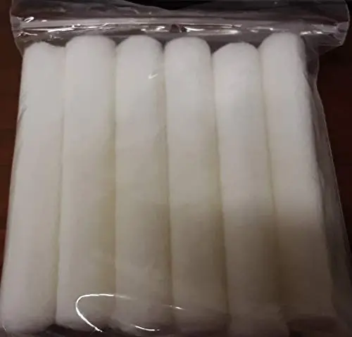 Linzer Rs 163 0650 Project Select Shed Resistant Mini Roller Redfills, 6-1/2" 1