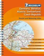 Germany/Benelux/Austria/Switzerland/Czech Republic Tourist And Motoring Atlas [Ring-Bound] Michelin Travel Publications 1