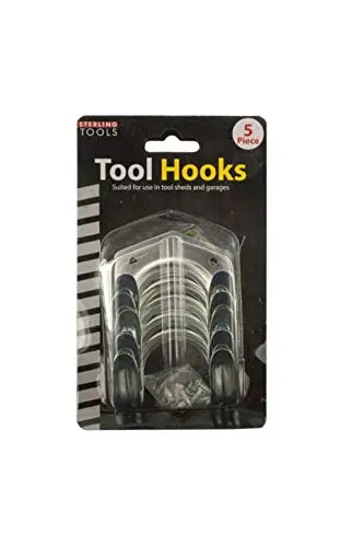 5-Pc Multi-Purpose Metal Tool Hooks 1
