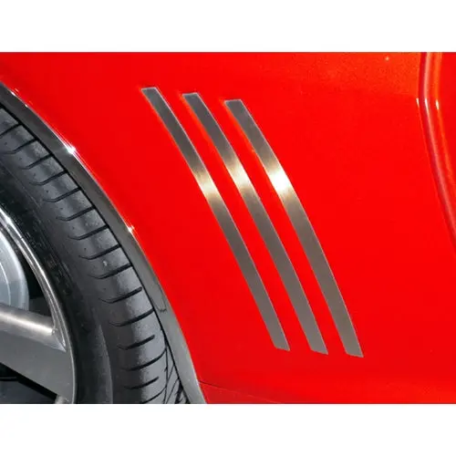 Camaro 6 Pc. Stainless Steel Rear Quarter Panel Trim 1
