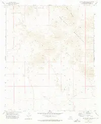Cotton Center Southeast 7.5' Az 1973 1