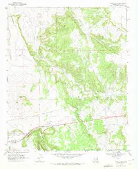 Coyote Hills 7.5' Az [Map] United States Geological Survey 1