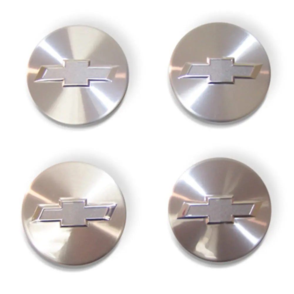 Camaro Center Caps With Bowtie - Silver 1