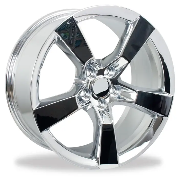 Camaro 5 Spoke Reproduction Wheel Set - Chrome 1