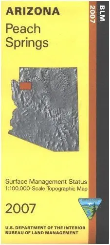 Map: Peach Springs - Surface Management [Map] Blm 1
