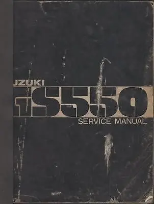Suzuki Gs550 Service Manual [Paperback] Manufacturer 1