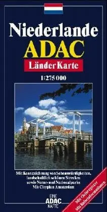 Niederlande, Adac Karte 1:300 000: Eine Adac Karte, Schnell Und Sicher Ans Ziel (German Edition) Mairs Geographischer Verlag 1