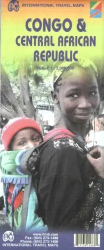 Congo & Central Afican Republic 1:2 000 000 1