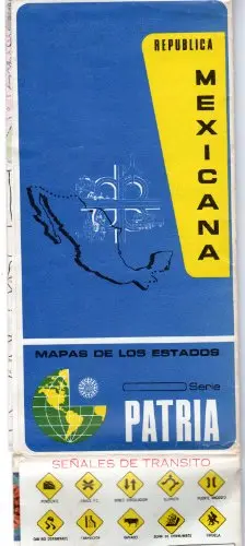 Republica Mexicana Mapa De Los Estados (Patria) 1