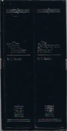 The Word Finder/The Synonym Finder 2-Book Set W/Slipcase [Hardcover] J.J. Rodale 1