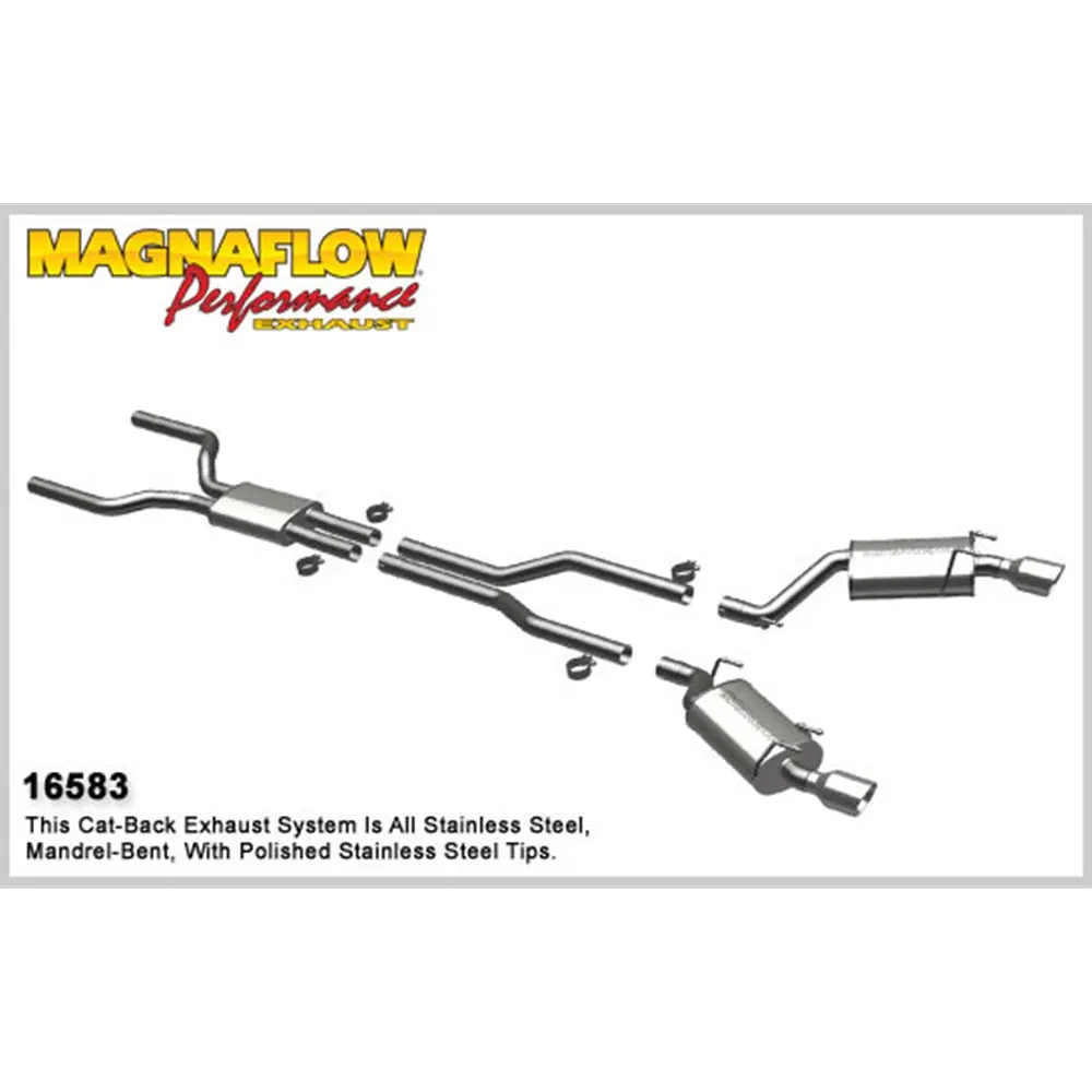 2010-2014 Camaro Exhaust System Magnaflow Street Series : V6 3.6L 1