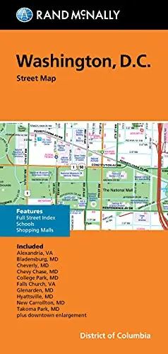 Washington, D.C. Street Map (District Of Columbia) 1