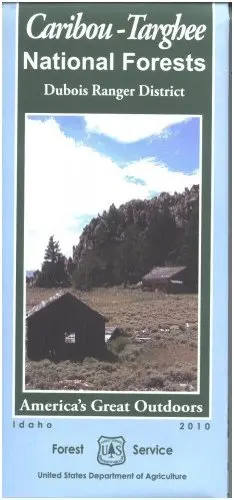 Map: Caribou-Targhee Nf Dubois Rd [Paperback] Forest Service 1