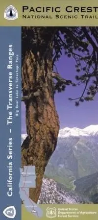 Pacific Crest National Scenic Trail, The Transverse Ranges [Map] Pacific Crest Trail Association 1