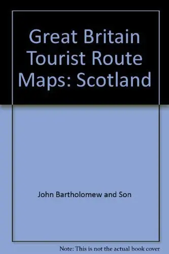 Scotland: Nine Miles To The Inch (Bartholomew Tourist Route Map Series) John Bartholomew And Son 1