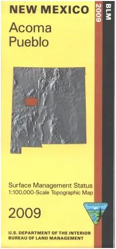 Acoma Pueblo - Surface Management Map Blm 1