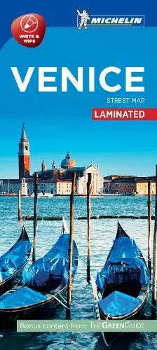 Venice Street Map Laminated (Write & Wipe) 1