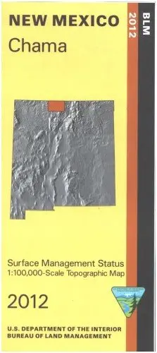 Map: Chama - Surface Management [Paperback] Blm 1