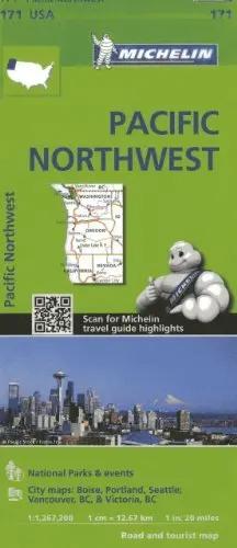 Michelin Usa Pacific Northwest Map 171 (Michelin Zoom Usa Maps) [Map] Michelin 1