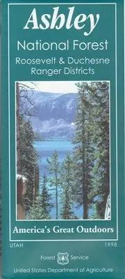 Ashley National Forest - Roosevelt & Duchesne Ranger Districts Map 1