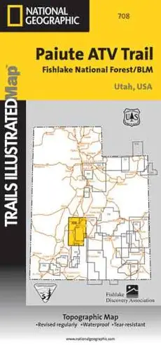 Utah Map Series, Trails: Featured Areas, Millard County, Sevier County, Piute County, Paiute Atv Trail With Adjoining Loop Trails And Town Access Maps : Trails Illustrated Topo Maps (National Forest) [Map] 1
