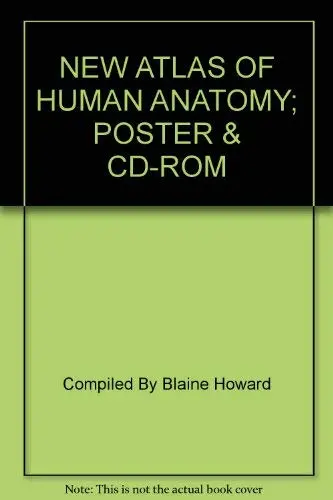 New Atlas Of Human Anatomy; Poster & Cd-Rom [Paperback] Mccracken, Thomas 1