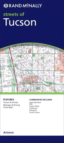 Rand Mcnally Tucson Arizona Rand Mcnally And Company 1