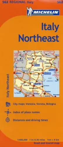 Italy Northeast Road And Tourist Map (Regional 562) 1