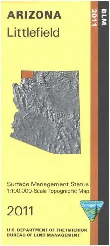 Map: Littlefield - Surface Management [Paperback] Blm 1