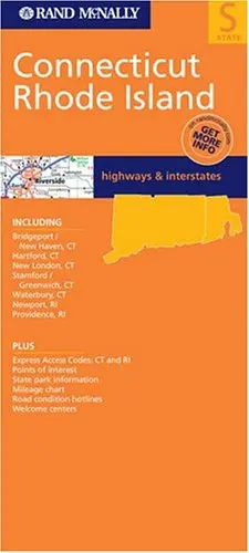Rand Mcnally Connecticut/Rhode Island : State Map 1