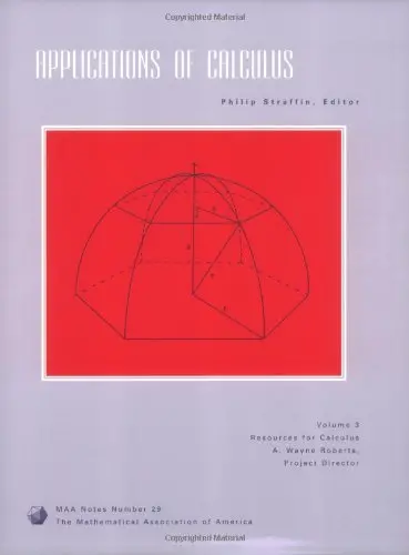 Applications Of Calculus (Classroom Resource Materials) Straffin  Jr, Philip D. 1