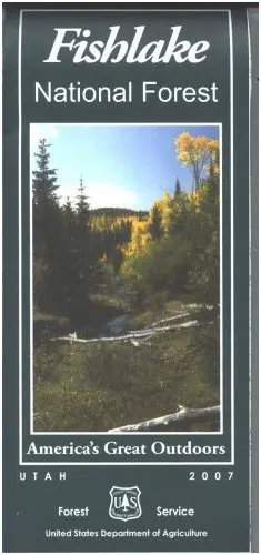 Map: Fishlake National Forest [Paperback] Forest Service 1